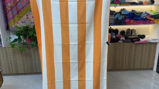 ストライプビーチタオル